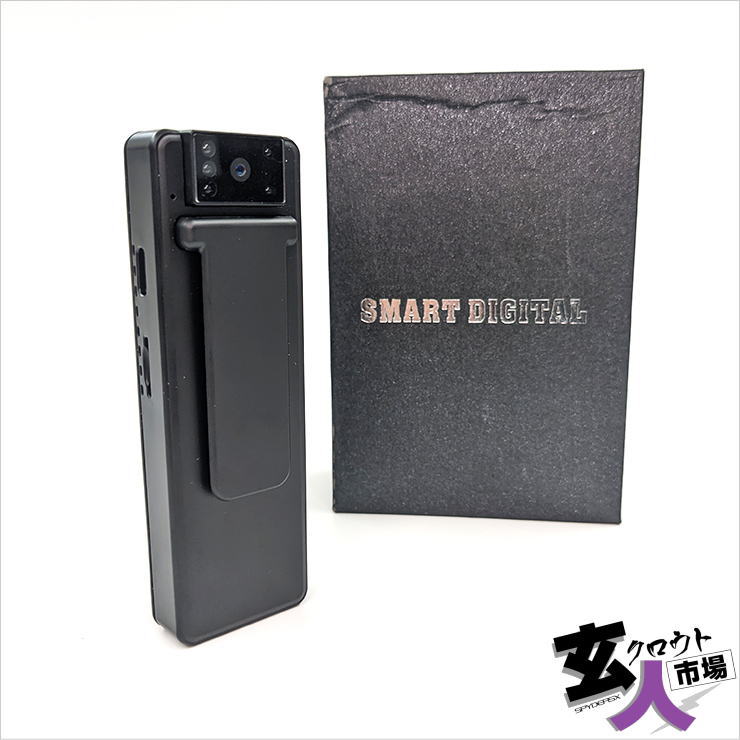 【CHA-41093】スマートペン型カメラ  クリップ型カメラ 小型カメラ  レンズ180度可動 1080p ～30fps 256GB対応 サンプル品