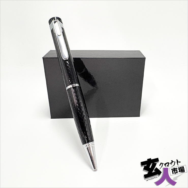 【CHA-41521】ペンクリップ型ビデオカメラ ボイスレコーダー【P-123】1080P ～30FPS 64GB対応 ※保管在庫品