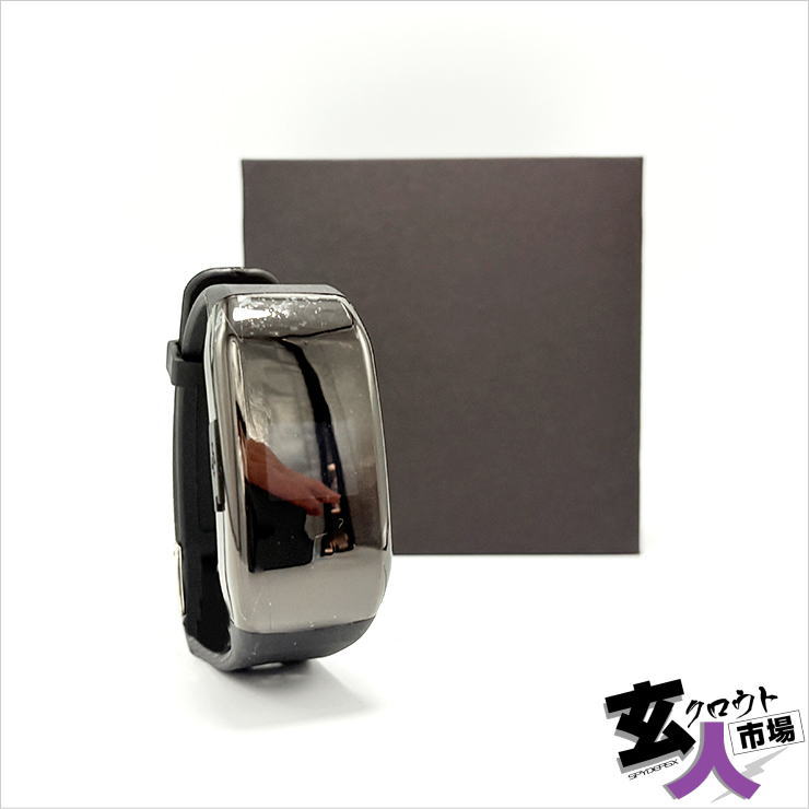 【CHA-41610】スマートウォッチ型カメラ ボイスレコーダー OTG対応【W-718】1080P ～30fps 64GB内蔵 ※サンプル品