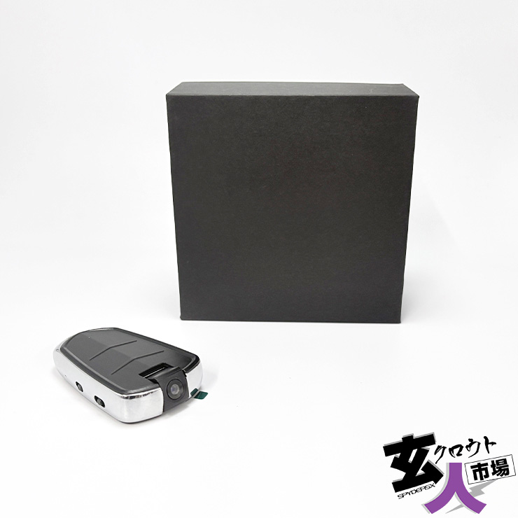 【CHA-41625】スマートキー キーレス型カメラ 回転レンズ OTG対応 マグネット付き【A-211】1080P ～30fps 最大1TB対応 ※検査保留品