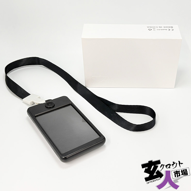 【CHA-41665】ネックホルダー型ビデオカメラ ウォーキングレコーダー ハンズフリー【GX-303】1080P  H.264  30fps 512GB対応 ※サンプル品