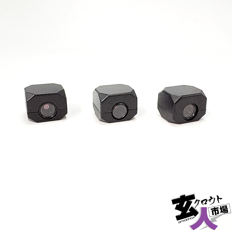 【CHA-41710】3台セット 豆カメラ リアルタイムモニター WiFi 完全スマートフォン操作 SDカード不要 VGA ※サンプル品