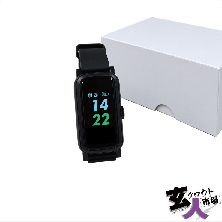 【【CHA-41736】スマートウォッチ型カメラ [W-711] 1080P 64GB内蔵 ※サンプル品