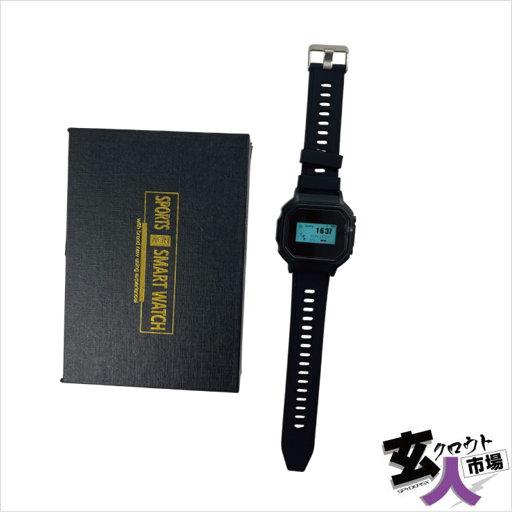 【CHA-41770】スマートウォッチ型カメラ 1080p録画・録音対応 Bluetooth対応 32GB内蔵 ※サンプル品