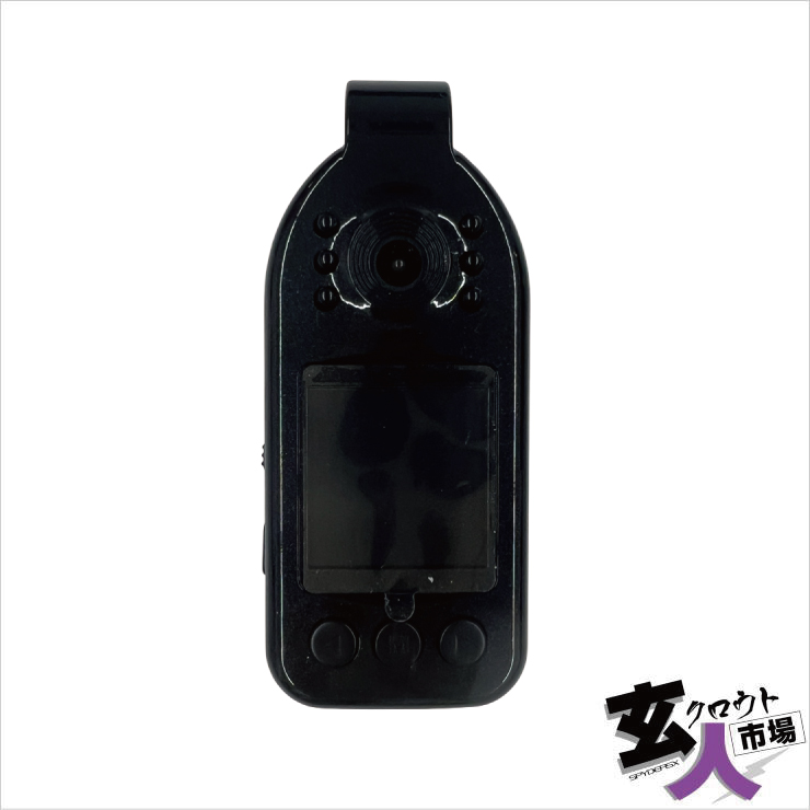 【CHA-41810】2.5K クリップ型カメラ 小型カメラ 動画撮影 写真撮影 音声録音 256GB対応 ※検査保留品