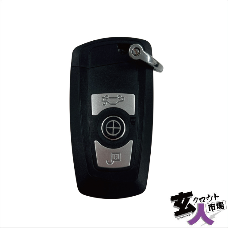 【CHA-41817】スパイダーズX スパイカメラ 4K キーレス型カメラ 小型カメラ 防犯カメラ 高画質 H.265 Wi-Fi スマホ接続 【A-212a】 ※サンプル品