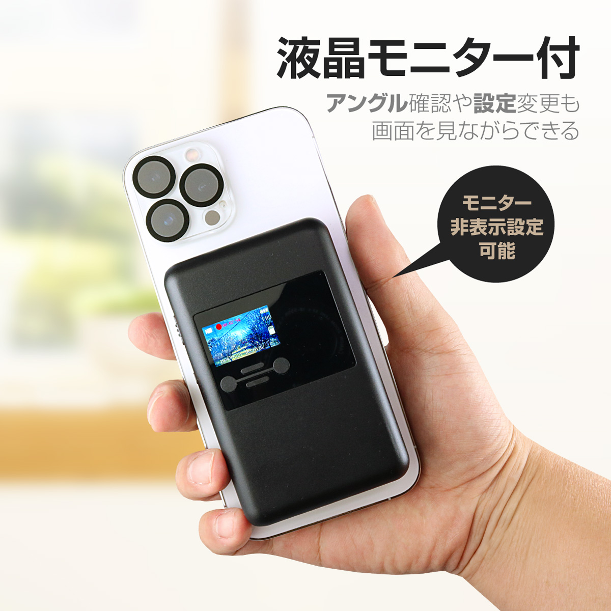 Gexa(ジイエクサ) 2.3K ワイヤレス充電器型カメラ 小型カメラ GX-302