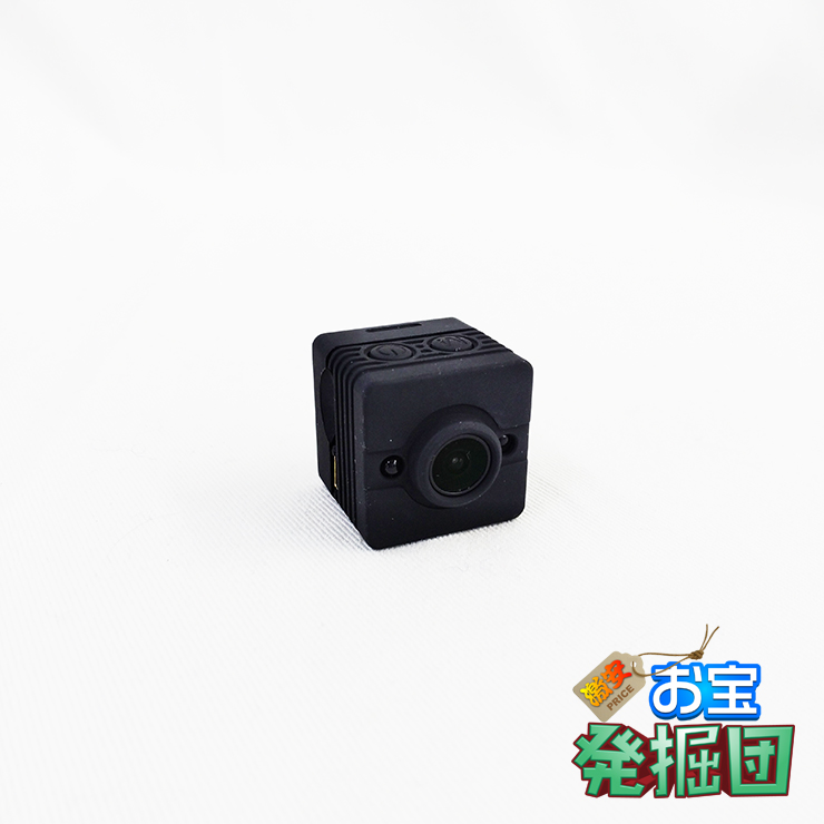 【アウトレット jnc1688】A-301 サンプル 小型カメラ トイデジ 防犯カメラ 1080P 防水ケース 赤外線 ガンカメラ